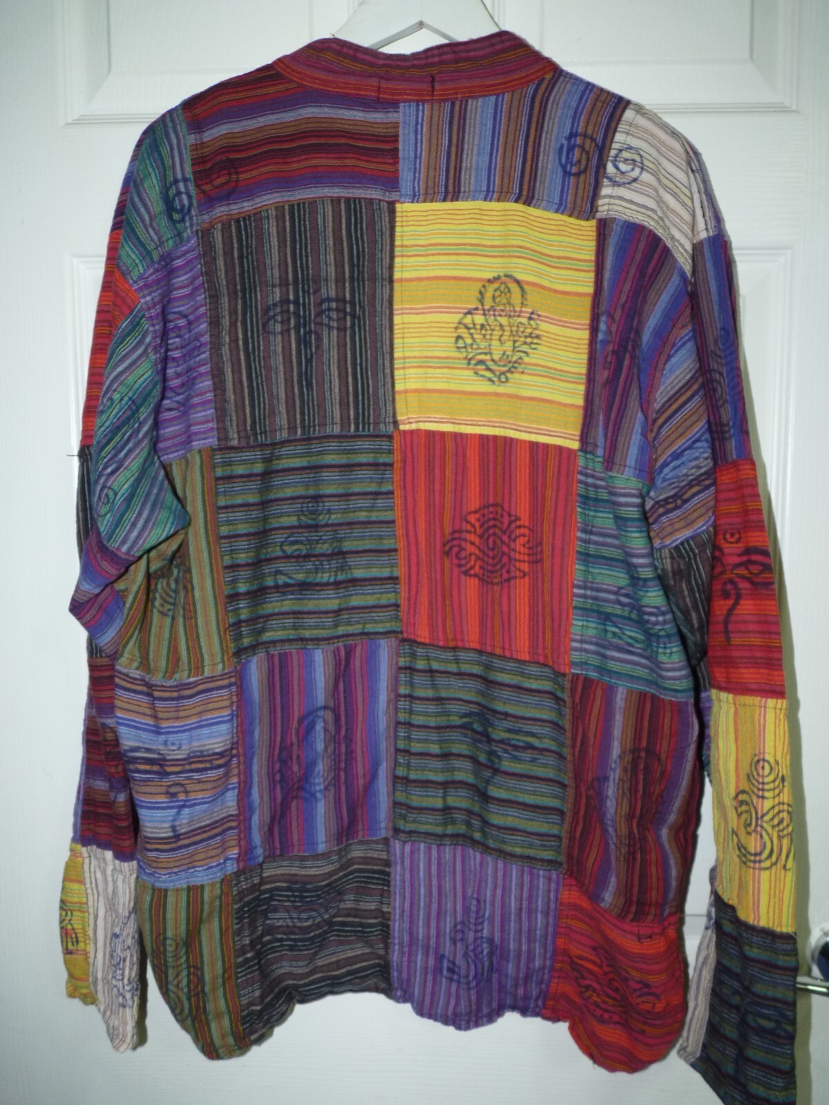 Cheri Multicoloured Patchwork Shirt Size 3XL  Nep… - image 5