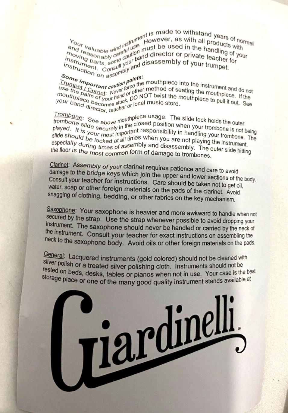 Giardinelli Clarinet Starter Pack Everything You Need To Start Playing