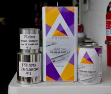 Prisma Automotive Euro High Gloss 2K 4:1 QUART Size Clearcoat Kit
