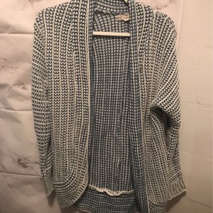 pink republic open front cardigan
