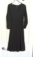 Nine West. Dress. Size S. Dark gray. Knitted