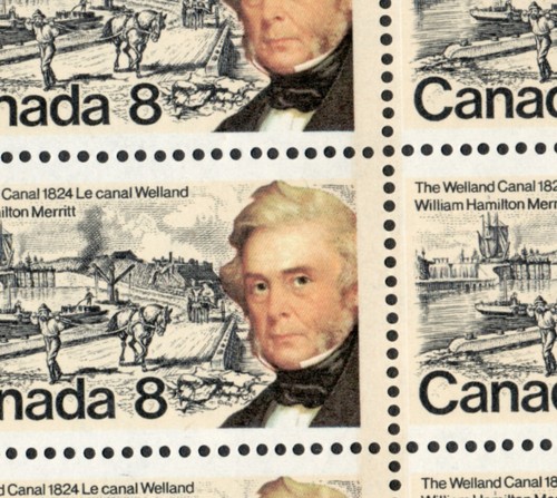1974 - #655 Error - Shifted Image "Hair on Barn" - Canada, Welland Canal cv$37 - Picture 2 of 2