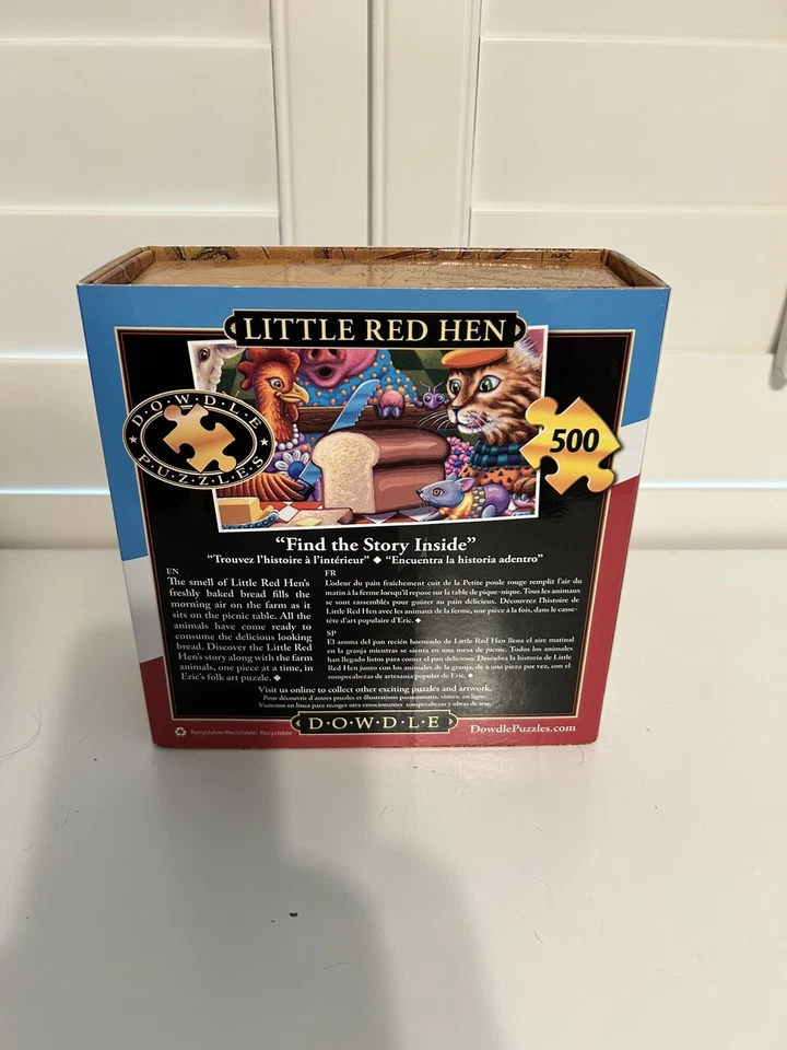 Rompecabezas marca Little Red Hen 500 piezas marca Dowdle Foto 2 de 2