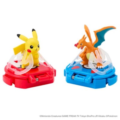 Pokemon Moncolle Battleze Pikachu Vs Charizard Figur Japan Offiziell