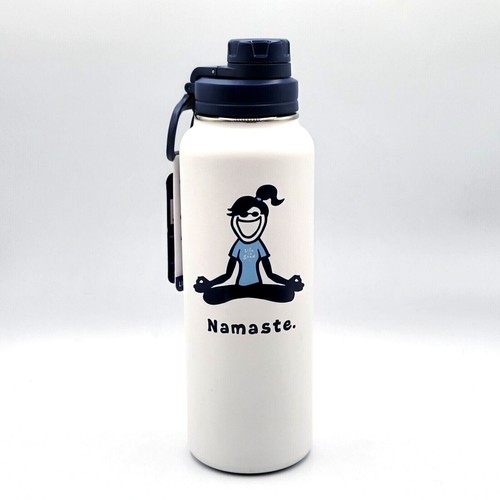 LIFE IS GOOD 40 oz Wide Mouth Stainless Water Bottle Choose Your Style New - Picture 3 of 22