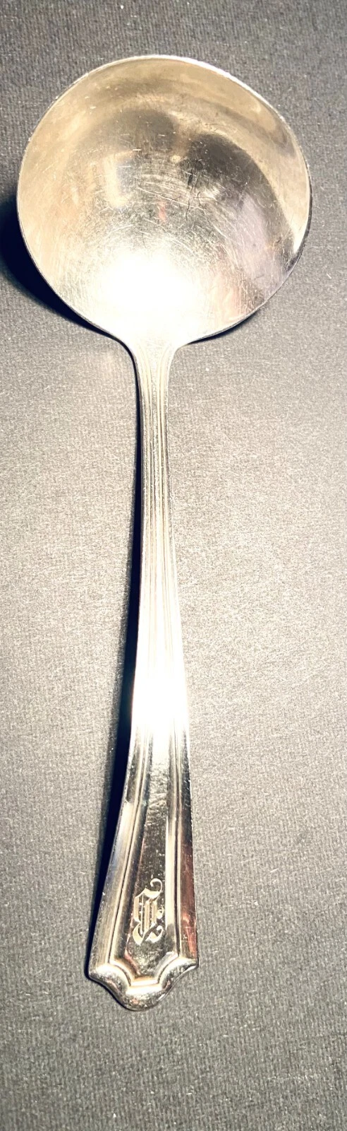 Vintage Manchester Sterling Silver Flatware Cream Ladle 4 5/8”