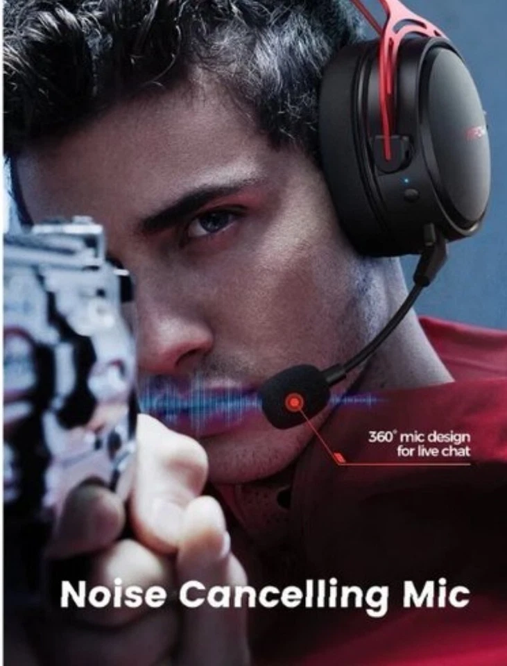 Casque gaming sans fil Mpow BH415A - Image 4 of 4