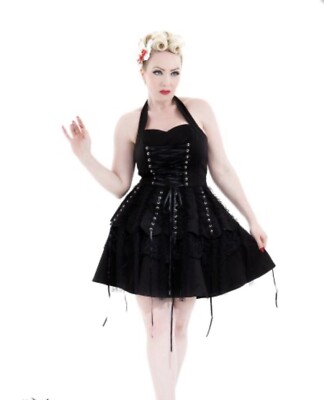 gothic mini dress