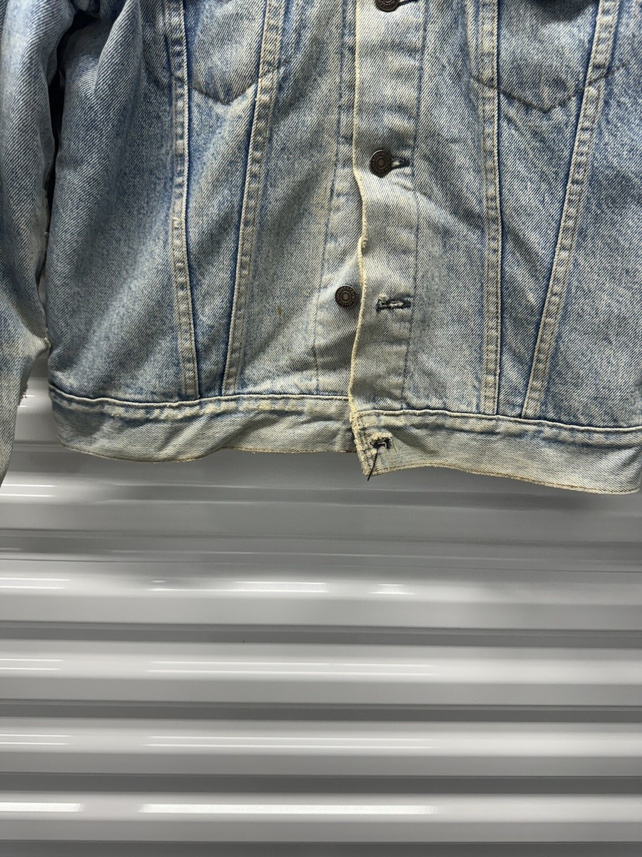 USED Vintage LEVI'S 70505―0317 Blanket Vintage Levi's Big E 70505-0317 Blanket Lined Type III Denim