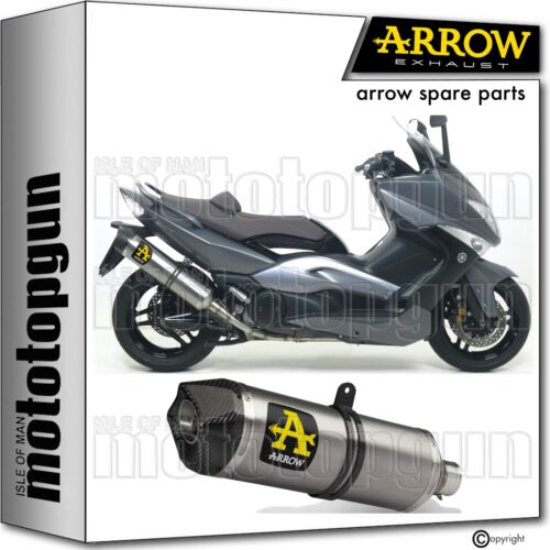 ARROW EXHAUST O RACE-TECH TITANIUM C YAMAHA TMAX T-MAX 500 YP 2010 10 2011 11 - Picture 1 of 5