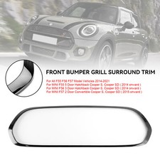 Zierrahmen Kühlergrill 51137449207 für Mini Cooper F55 F56 F57 2014-2021 Glanz