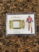 2020 Panini Flawless AJ Dillon Patch Card /25 Boston College Green Bay Packers