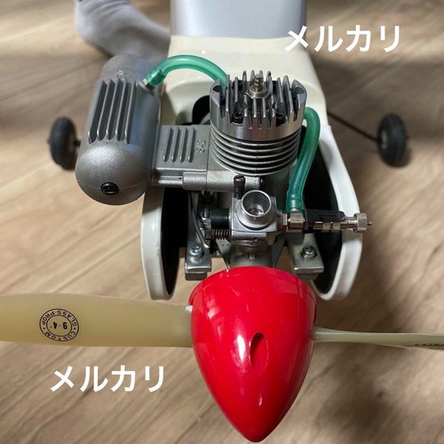 Vintage RPM Snark 20t Radio Control Model Plane OS Max Engine Futaba Controller - Picture 5 of 6