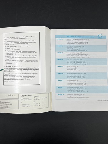 Starting Out with C++ Early Objects W/ CD by J. Walters T. Gaddis and G. Muganda - 第 9/24 張圖片