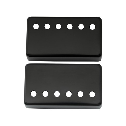 Musiclily 2Pcs Black 52mm Metal Humbucker Electric Guitar Bridge Pickup
