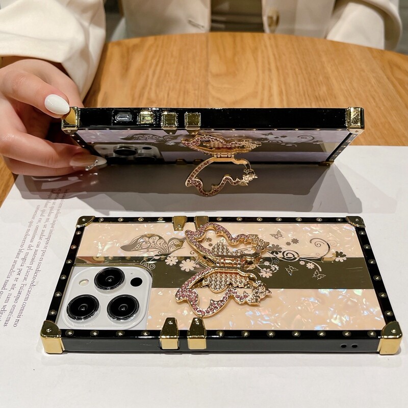 Memnon - memnon ラブレター iPhone For iPhone 14 Pro Max 13 12 11 XS XR Luxury Rhinestone