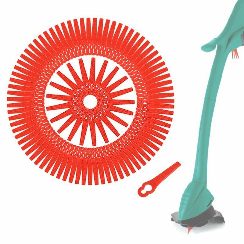 100x Kunststoffmesser Ersatzmesser Messer für Bosch ART 26 Li Akku