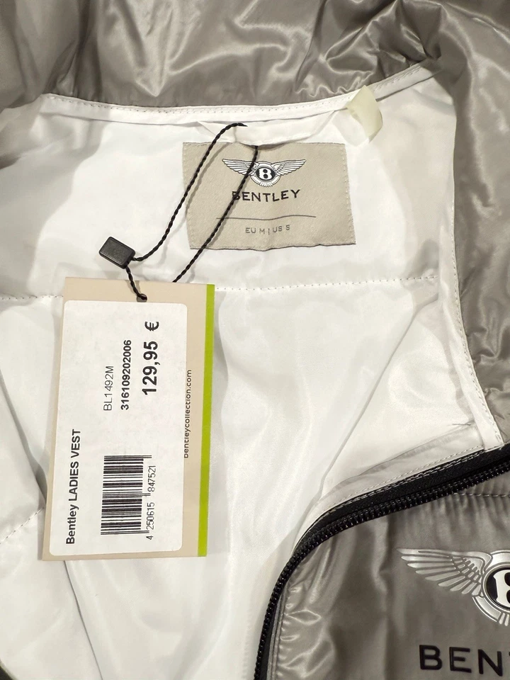Women’s Mobil 1 Performance Breitling Bentley Puffer Vest Size Small New - Image 3 of 4