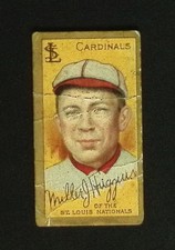 1911 T205 Miller Huggins (HOF, Polar Bear) PR Baseball Card