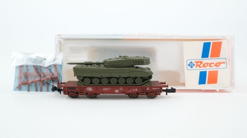 Roco N 25182 Flachwagen mit Panzer 399 4 713 6 DB | Condition: Gebraucht