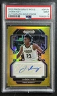 JADEN IVEY PSA 9 2022-23 PANINI PRIZM DRAFT PICKS #DP-JIV ROOKIE AUTO GOLD 7/10