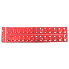 Inch and Metric Screw Nut and Bolt Thread Checker Thread Gauge 28 Holes #