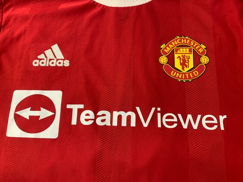 CAMISETA DE FUTBOL MANCHESTER UNITED #25 SANCHO 2021 2022 remake talla mediana - Imagen 6 de 13