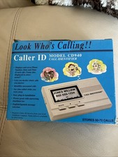 Caller Id Model Cd 940 New In Box!!! Vintage Nostalgia