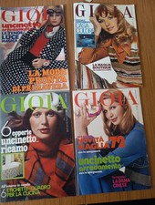 4 Riviste GIOIA 1971/72  (Offerta Natale ) Zanicchi VANONI MINOPRIO  FURSTENBERG