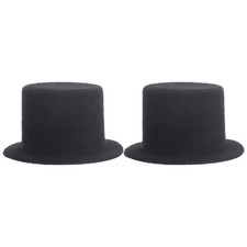 Tiny Mini Hats for Dolls Reusable Decorative Handmade Craft Hats