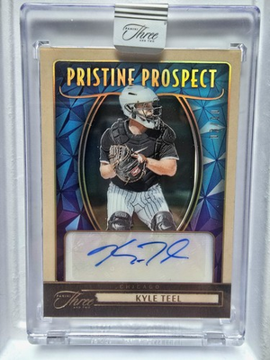 #ad #ad 2025 Panini Three and Two Kyle Teel Pristine Prospect Auto 6 10 #PPS KT $19.00