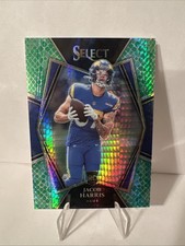 2021 Panini Select - Premier Level Jacob Harris #180 Dragon Scale Prizm /89 (RC)