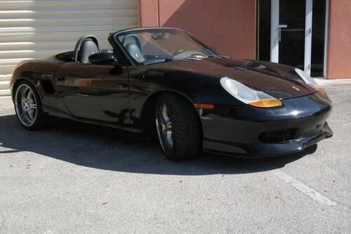 Primed Side Skirts TA Style For Porsche 986 Boxster 1997-2004 Made in USA - Image 2 of 4