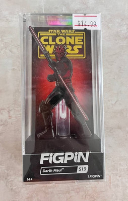 FiGPiN Classic Star Wars Clone Wars Darth Maul (519) FAST FREE SHIPPING