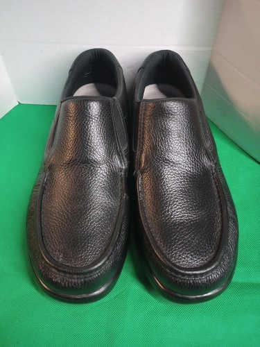 SAS Tripad Comfort Black Leather Walking Shoes Men Sz 10.5M Loafers