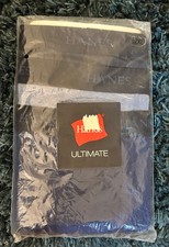 NEW NIP 3-pack HANES Ultimate Men's Big Tall cotton boxer briefs Blue 2XL
