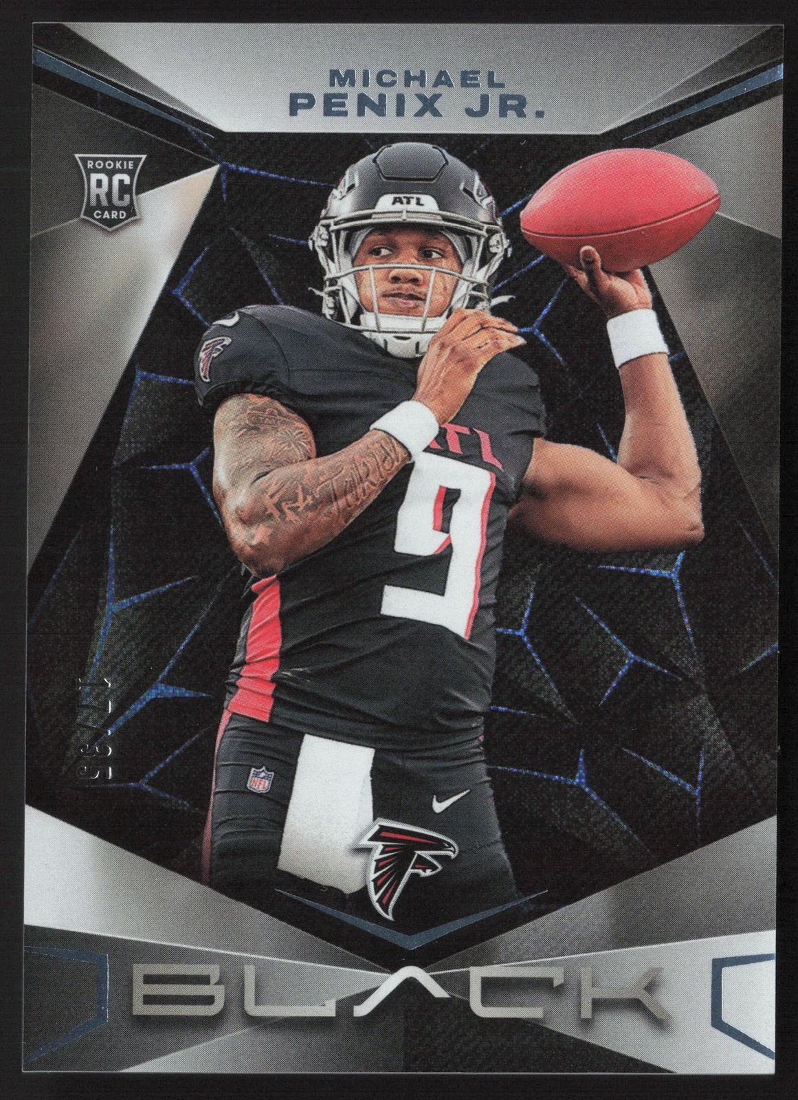 Michael Penix Jr. 2024 Panini Black Sapphire #178 /35