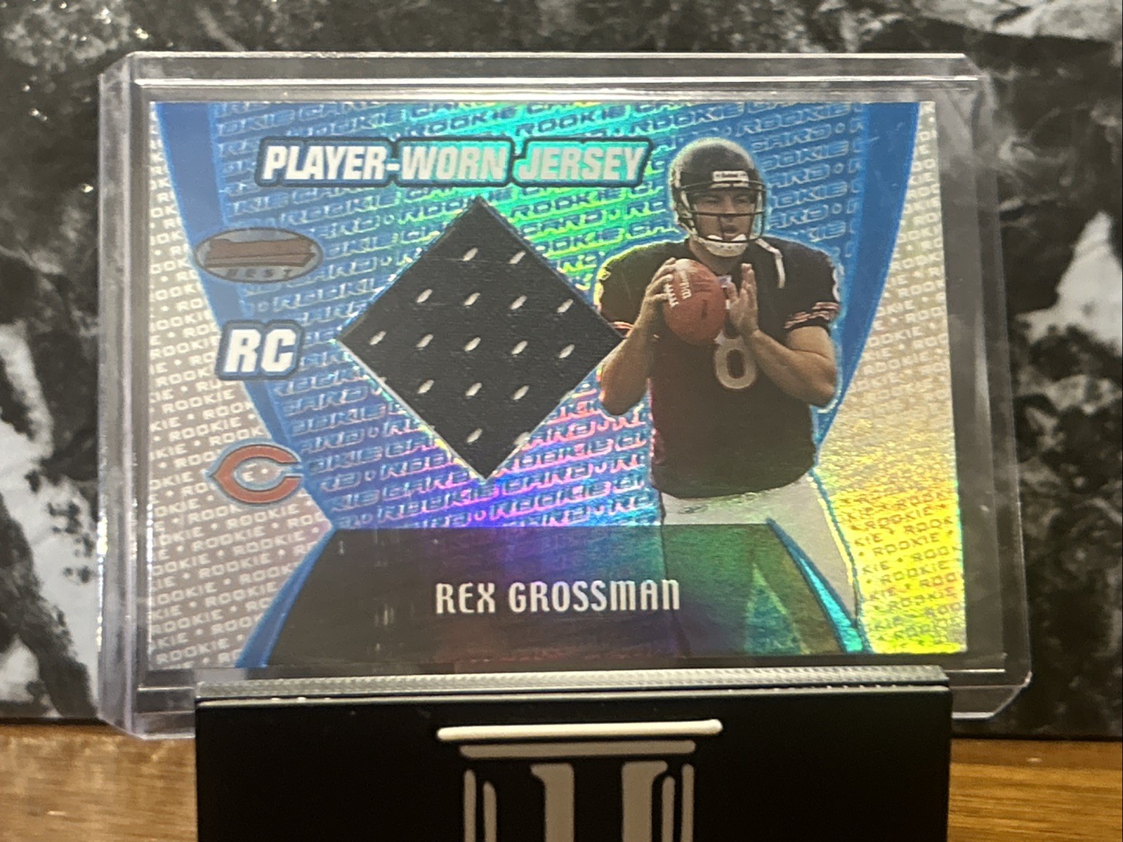 Rex Grossman Bowman's Best #115 Jersey-Blue