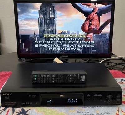 SONY DVP-NS300 CD/DVD Player Home Theater Video Audio Player W/Remote TESTED