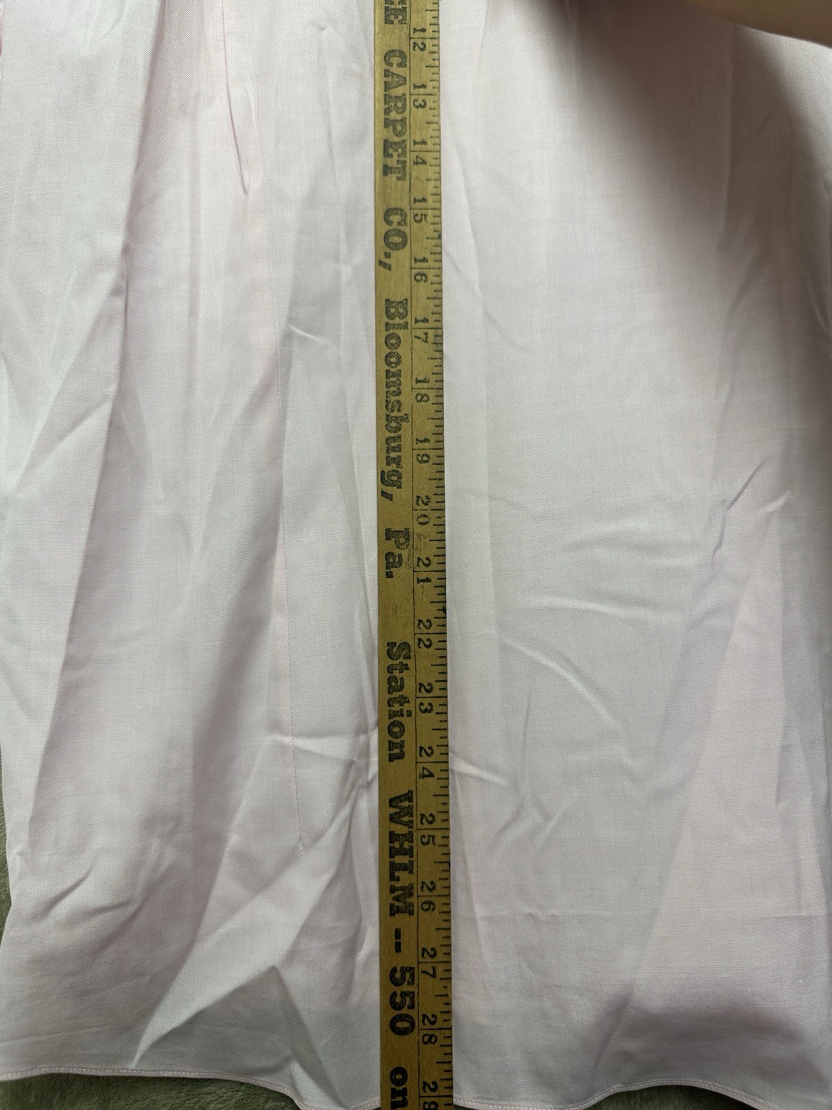 Proper Solid Pink Button Down Shirt Men’s Size 2X… - image 9