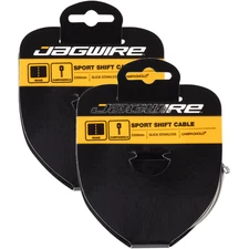 Pack of 2 Jagwire Sport Shift Cable - 1.1 x 2300mm, Slick Stainless Steel