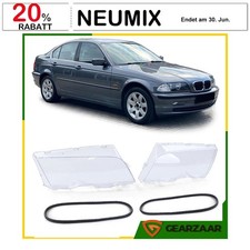 2 Facelift Scheinwerferglas Streuscheibe Scheinwerfer Satz F�r BMW E46 3er 02-06