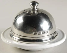 Match Pewter Convivio White Round Butter 8661674
