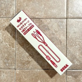 OEM S Video Cable HSS-0105 Sega Saturn TESTED, Year warranty JPN US Seller