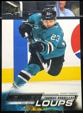 Thomas Bordeleau 2022-23 Upper Deck Series 1 Young Guns #210 - French Variation