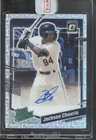 2023 Panini Donruss Optic Silver Mojo Prizm Jackson Chourio 20/20 Auto RC