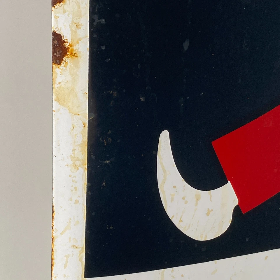 Kempinski Kaffee Enamel Sign - 60x40cm (23.6x15.7") - Nice Rare Old-Looking Sign - Image 4 of 4