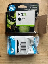 HP 64XL Black Ink Cartridge N9J92AN Genuine OEM EXP 10/23 Sealed