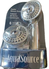 Shower Head AquaSource Polished Chrome (2.5-GPM (9.5-LPM) {C7}