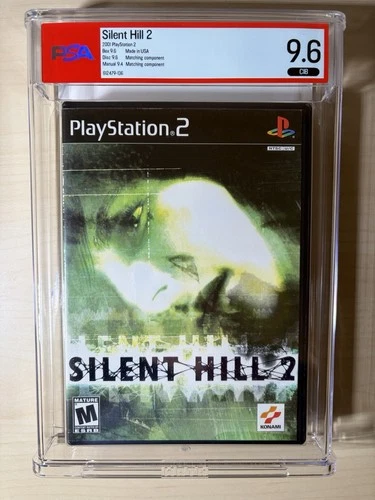 Silent Hill 2 - Sony PlayStation 2 PS2 - Complete In Case - PSA 9.6